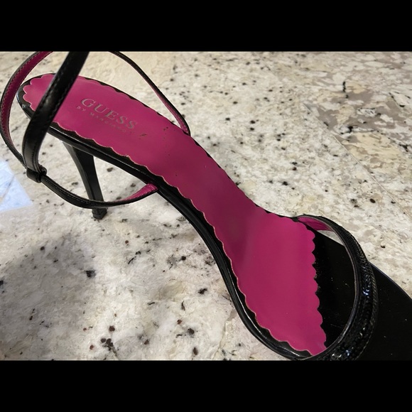 Guess by Marciano black high heel sandals size 10 - Picture 3 of 6